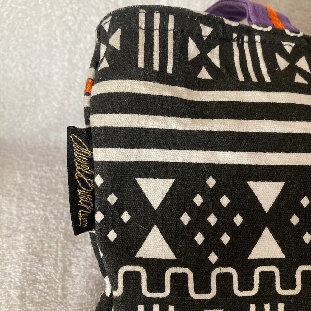 Laurel Burch Multicolor Dogs Patchwork Tote Purse - image 5